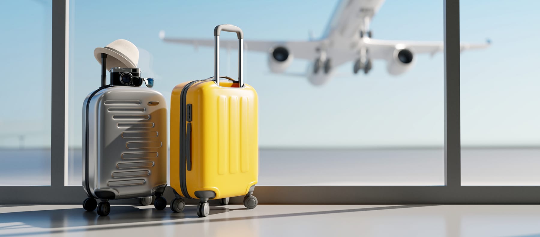 travel deux valises et un avion
